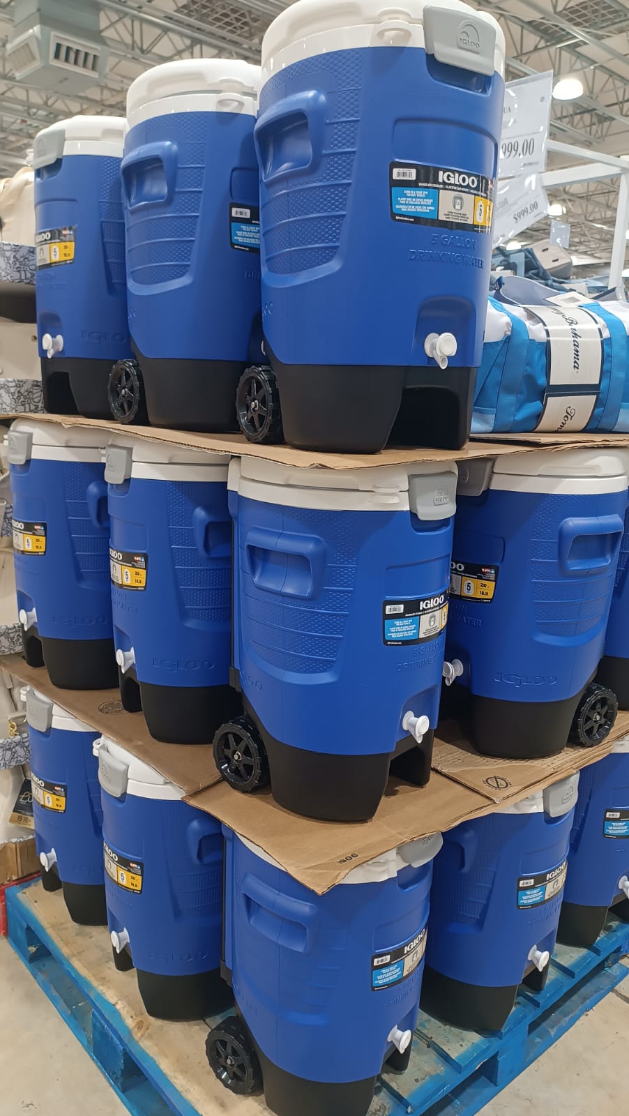 Dispensador de agua 5 galones con ruedas