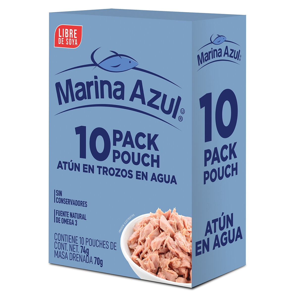 Marina Azul Atun 10 sobres de 74 g