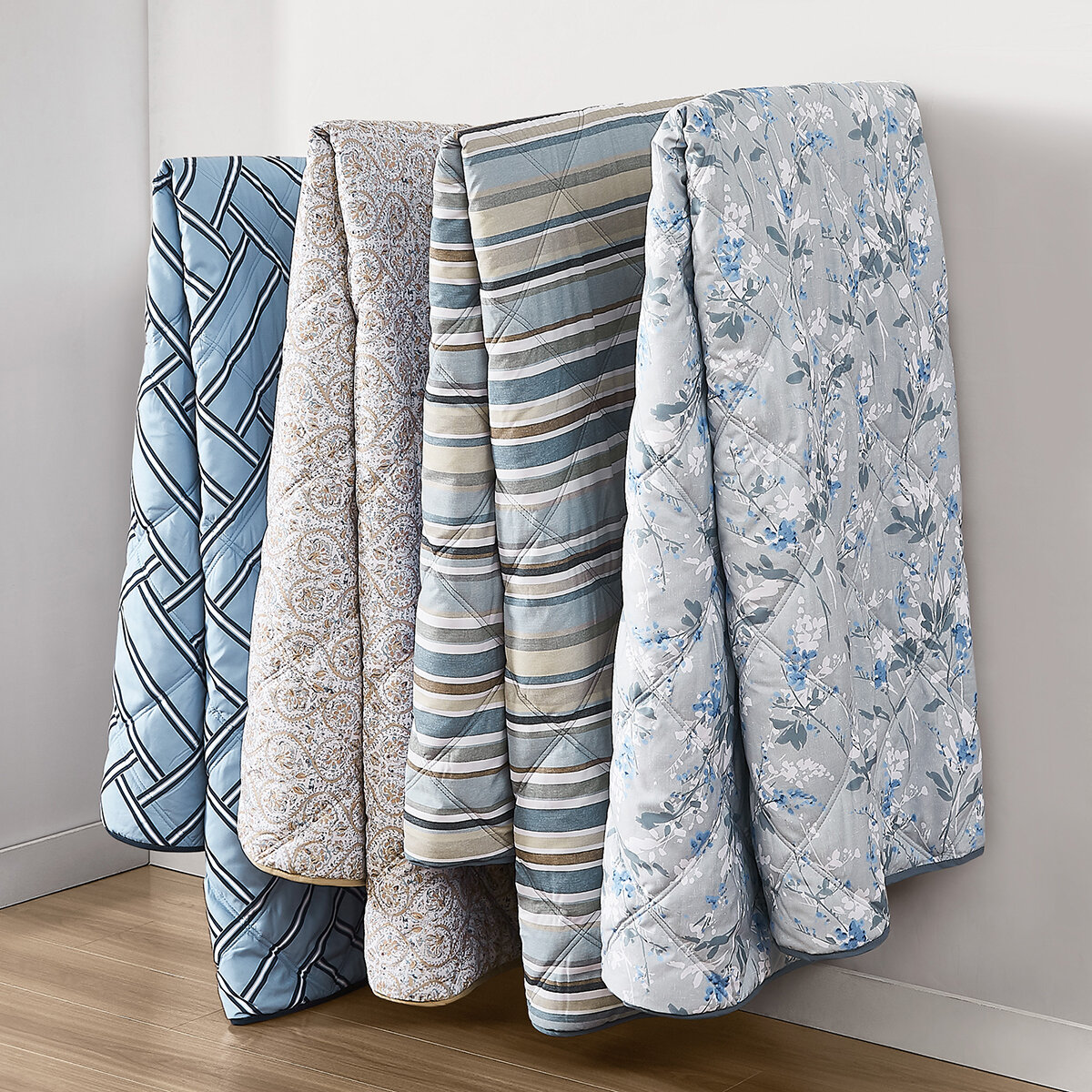 Seasons Collection Colcha con Relleno de Plumon Alternativo King