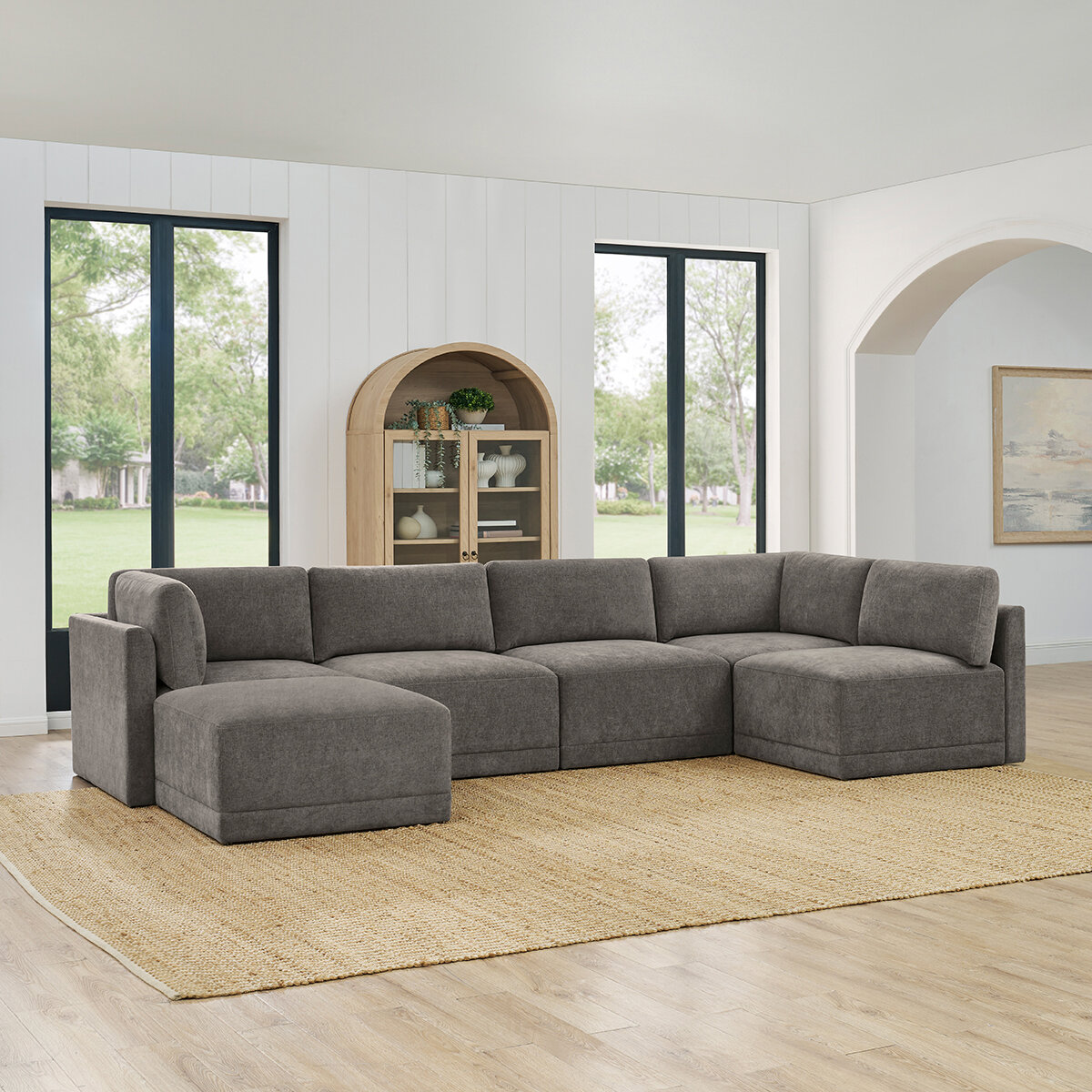 Sofa Seccional Modular de 6 Piezas