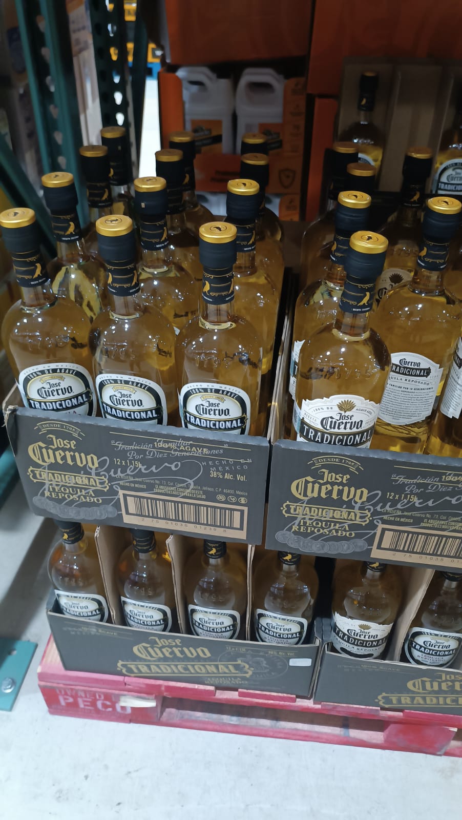 Tequila reposado tradicional