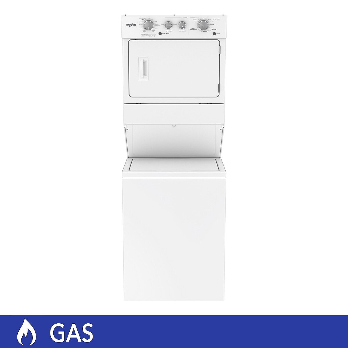 Whirlpool Centro de Lavado 20 Kg / 10 Kg de gas
